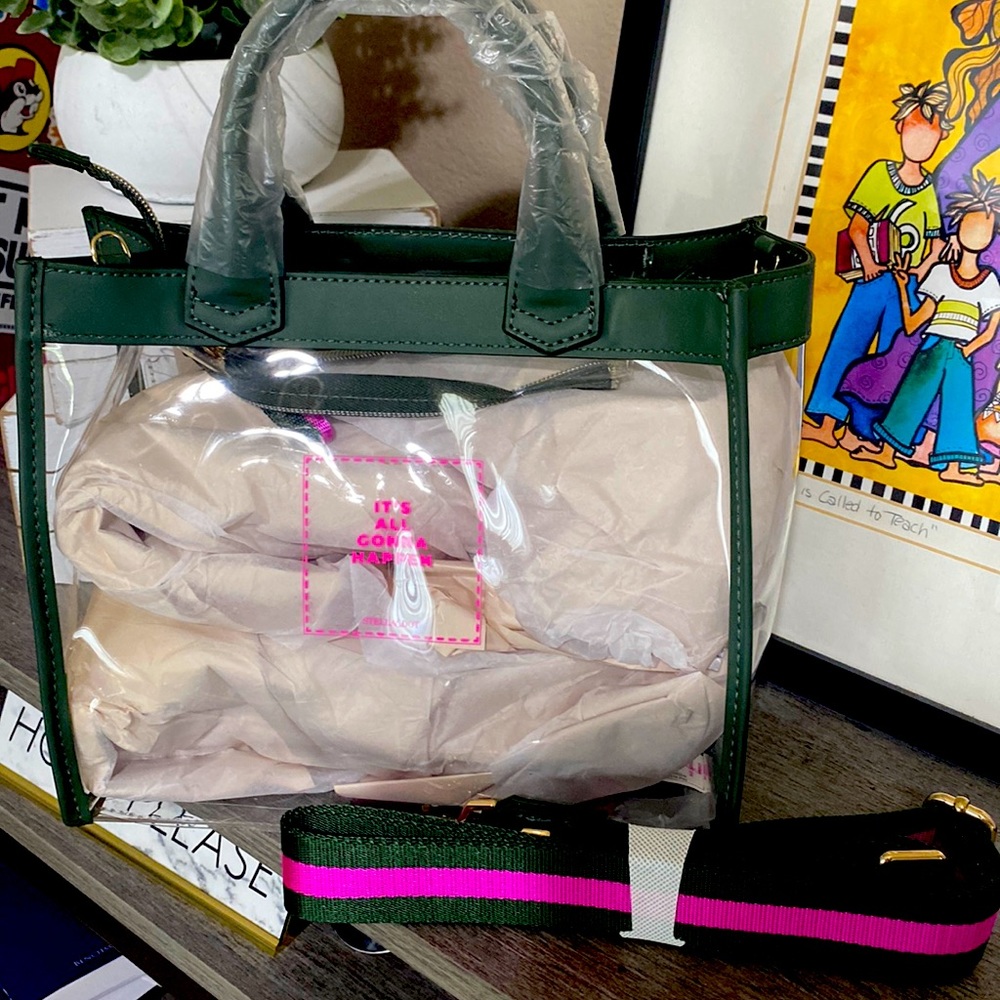 New Clear Purse w/ Strap - Stella & Dot